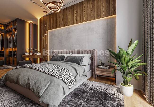 Villas Modernes Vue Sur Vallée À Istanbul Basaksehir 15