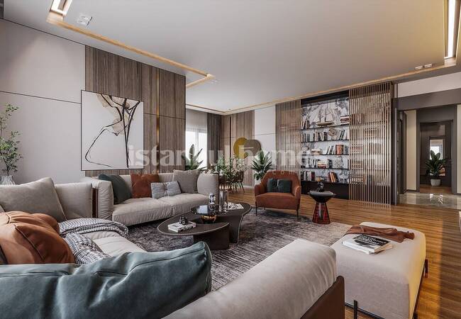 Villas Modernes Vue Sur Vallée À Istanbul Basaksehir 7