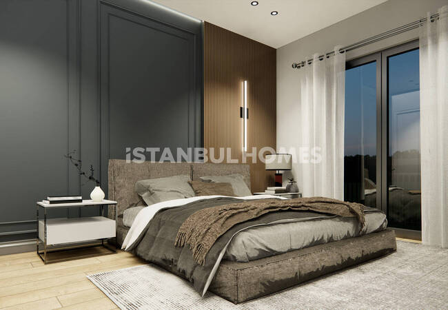 Квартиры в проекте с бассейном в Стамбуле, Эюпсултан 11