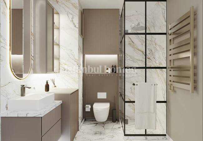 Appartements Avec Options De Jardin Privé À Uskudar Istanbul 14