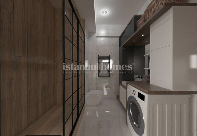2-bedroom Flats Near Transportation Facilities in Kucukcekmece 16