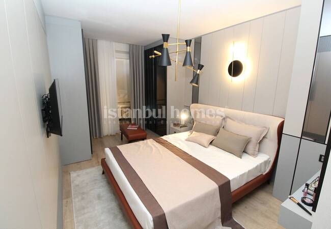 آپارتمان های با مفهوم خانوادگی با دید دریا در بویوک چکمجه، استانبول 15