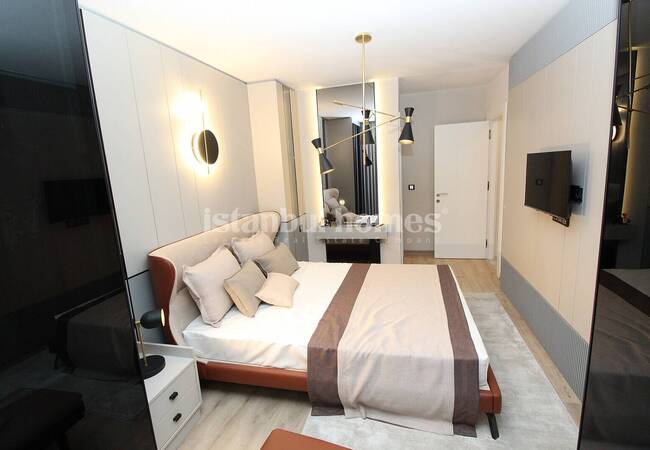 آپارتمان های با مفهوم خانوادگی با دید دریا در بویوک چکمجه، استانبول 16