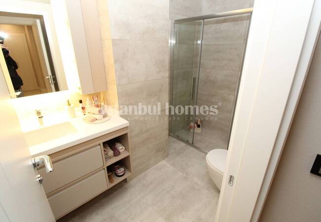 آپارتمان های با مفهوم خانوادگی با دید دریا در بویوک چکمجه، استانبول 17