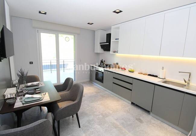 آپارتمان های با مفهوم خانوادگی با دید دریا در بویوک چکمجه، استانبول 7