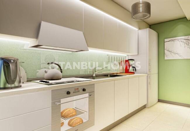 شقق أنيقة بالقرب من محطة المترو في أيوب سلطان اسطنبول 3