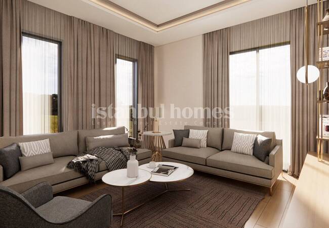 خانه های مستقل با استخر و حیاط در استانبول، بویوک چکمجه 13