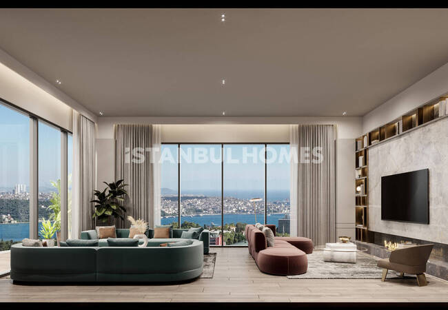 شقق مطلة على البوسفور في شارع بارباروس في بشكتاش 9