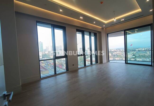 Beşiktaş Barbaros Bulvarı Üzerinde Boğaz Manzaralı Daireler 9