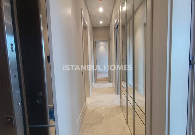 Beşiktaş Barbaros Bulvarı Üzerinde Boğaz Manzaralı Daireler 14