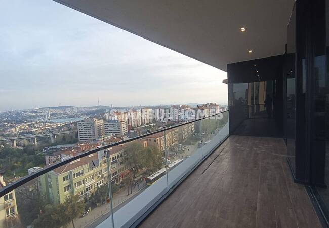 Beşiktaş Barbaros Bulvarı Üzerinde Boğaz Manzaralı Daireler 19