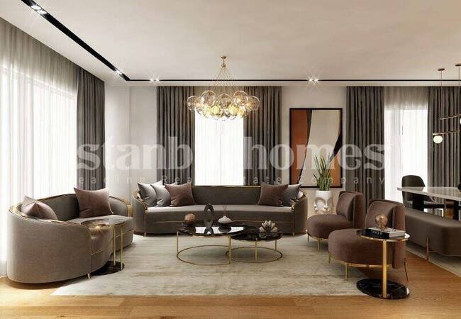 Detached Villas with Private Pools in Istanbul Buyukcekmece 11