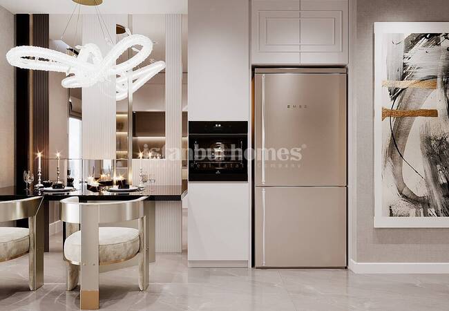 Beylikdüzü'nde Kapalı Yüzme Havuzlu Sitede Şık Daireler 18