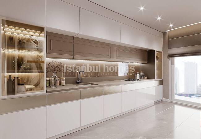 Beylikdüzü'nde Kapalı Yüzme Havuzlu Sitede Şık Daireler 20