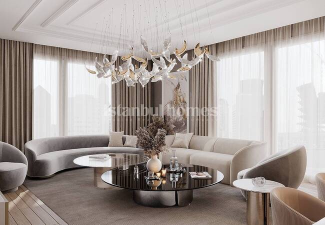 Beylikdüzü'nde Kapalı Yüzme Havuzlu Sitede Şık Daireler 23