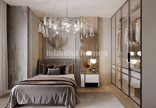 Beylikdüzü'nde Kapalı Yüzme Havuzlu Sitede Şık Daireler 9