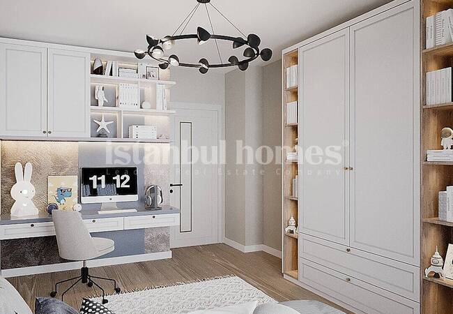 Beylikdüzü'nde Kapalı Yüzme Havuzlu Sitede Şık Daireler 10