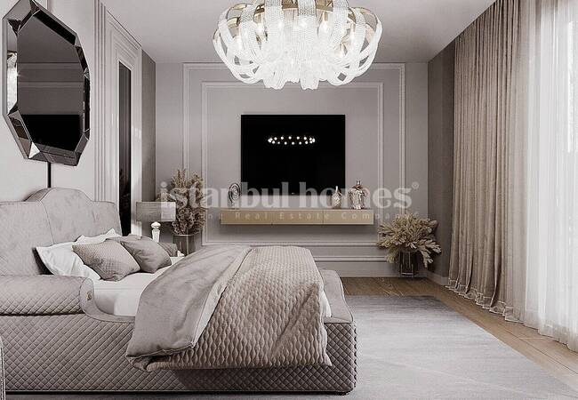 Beylikdüzü'nde Kapalı Yüzme Havuzlu Sitede Şık Daireler 11