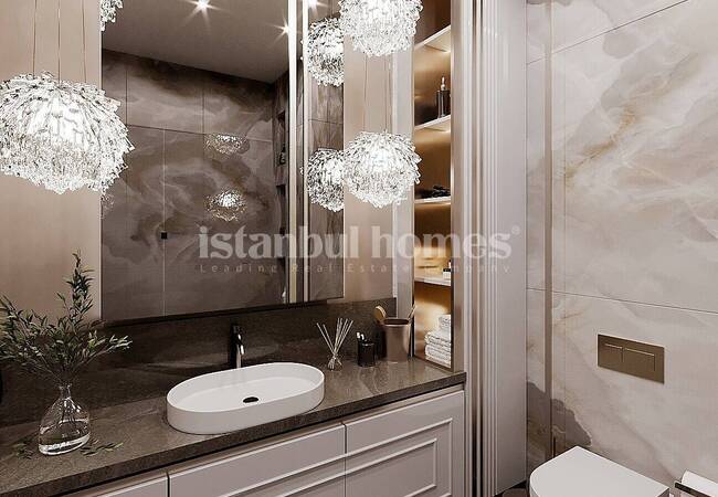 Beylikdüzü'nde Kapalı Yüzme Havuzlu Sitede Şık Daireler 15