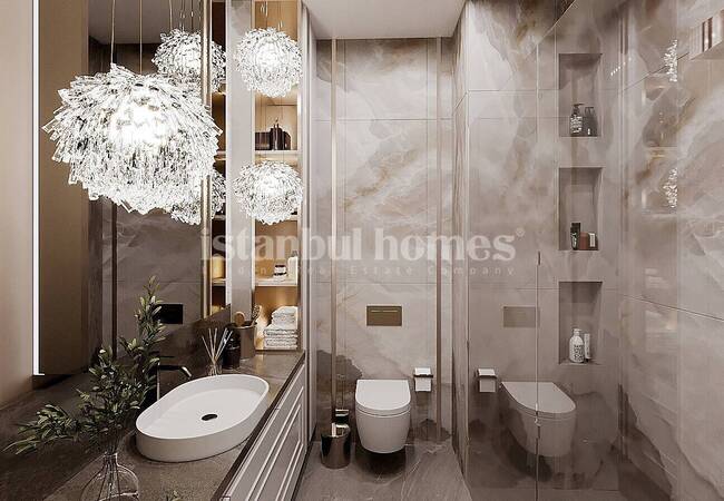 Beylikdüzü'nde Kapalı Yüzme Havuzlu Sitede Şık Daireler 16