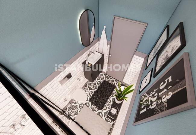 ساختمان 3 طبقه نبش در فاتح استانبول با فروشگاه 14