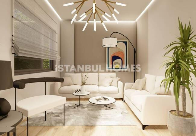 伊斯坦布尔带家具的整栋公寓楼,共 5 层 6