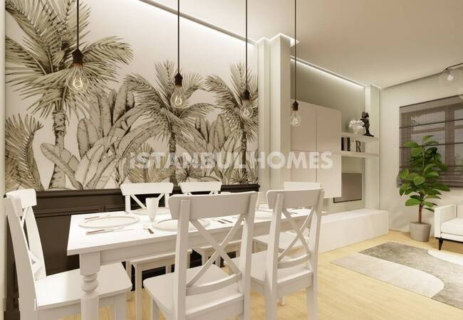 伊斯坦布尔带家具的整栋公寓楼,共 5 层 7