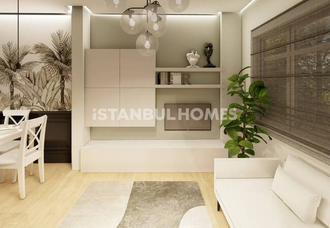 伊斯坦布尔带家具的整栋公寓楼,共 5 层 9