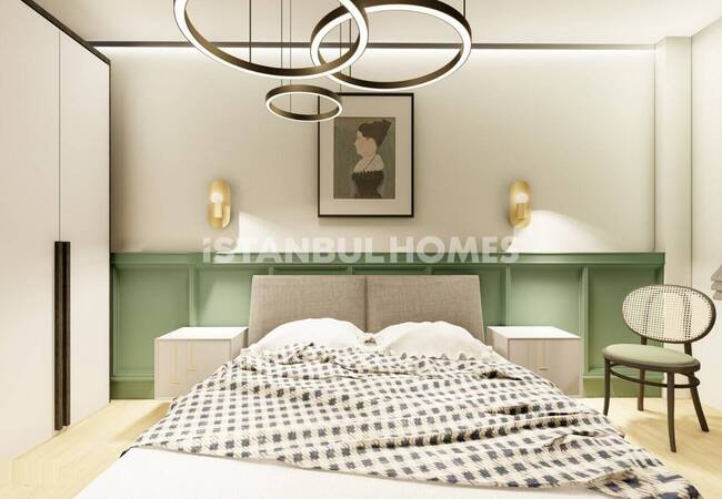 伊斯坦布尔带家具的整栋公寓楼,共 5 层 10