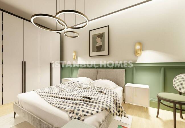 伊斯坦布尔带家具的整栋公寓楼,共 5 层 11