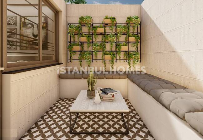 伊斯坦布尔带家具的整栋公寓楼,共 5 层 15