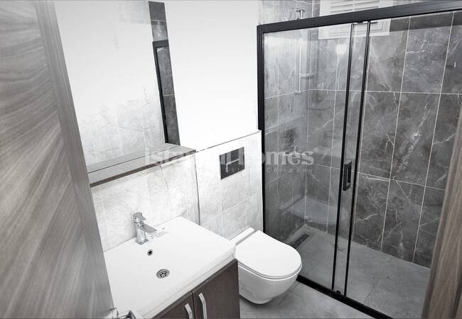 Apartment in a Complex Near the Marmaray in Istanbul Tuzla 19