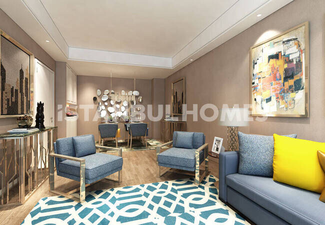 City and Forest View Flats in Istanbul Eyupsultan 10