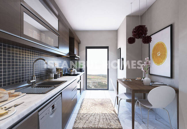 City and Forest View Flats in Istanbul Eyupsultan 11