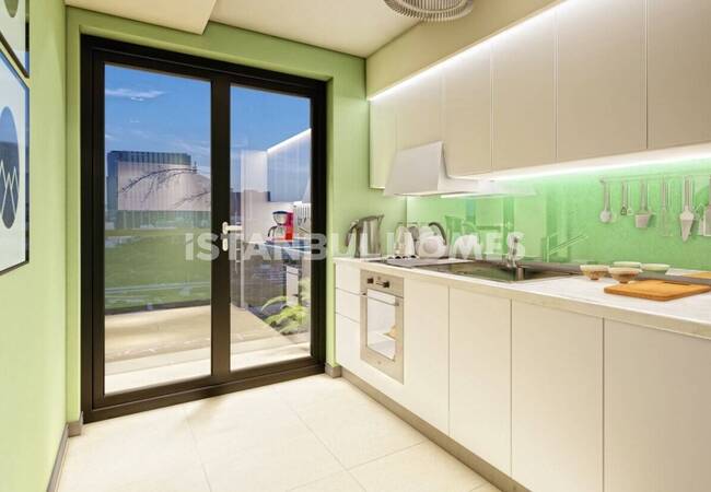 伊斯坦布尔埃郁普苏丹 (eyüpsultan) 综合楼内的宽敞房产 5