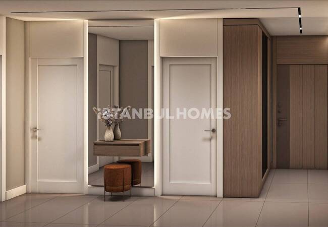 شقق في مجمع يقدم حياة على جانب الغابة في إسطنبول إيوبسلتان 11