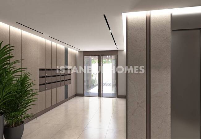 شقق في مجمع يقدم حياة على جانب الغابة في إسطنبول إيوبسلتان 13