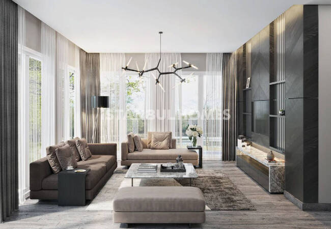 Apartments with Forest Views in Complex in Istanbul Kagithane 6