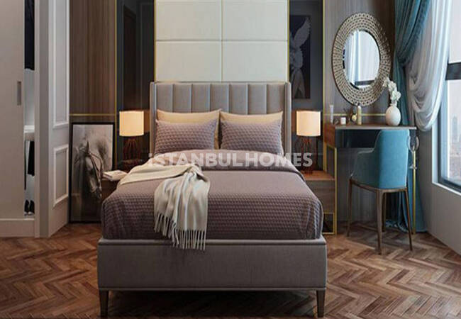 Apartments with Forest Views in Complex in Istanbul Kagithane 8