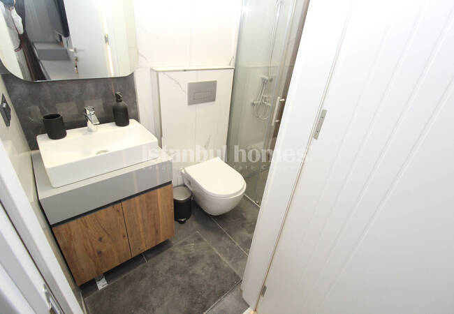 Квартиры в комплексе в 150 м от пляжа Бююкчекмедже в Стамбуле 15