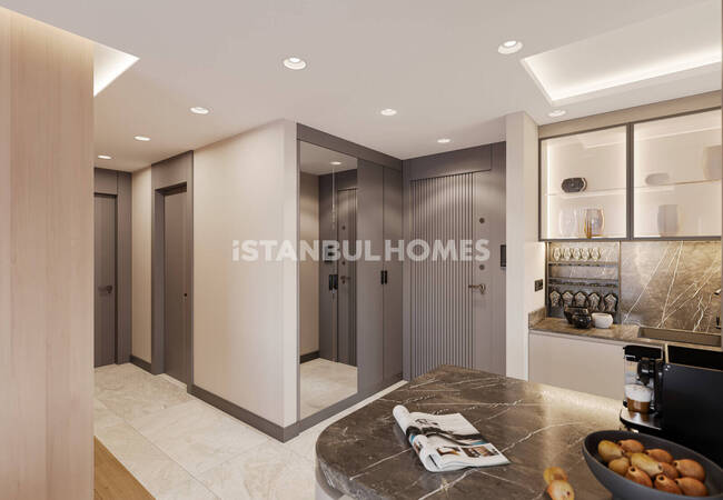 Sea View Apartments in Complex with Pool in Istanbul Tuzla 25