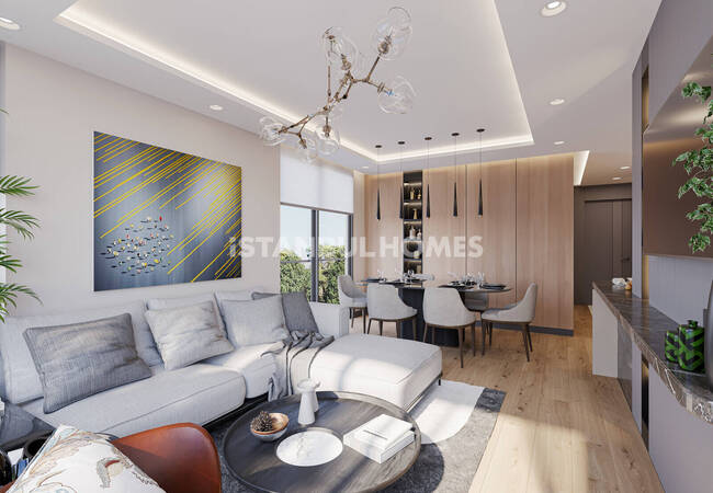 Sea View Apartments in Complex with Pool in Istanbul Tuzla 24