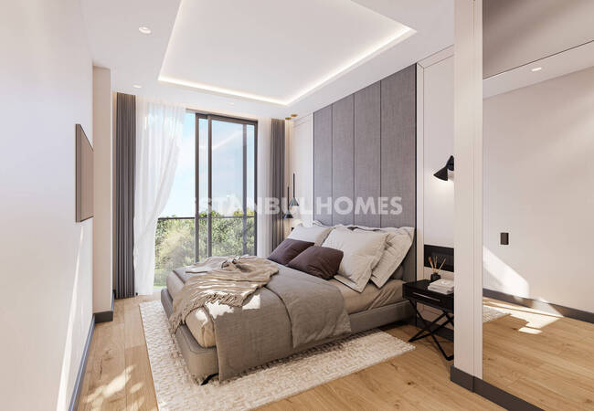 Sea View Apartments in Complex with Pool in Istanbul Tuzla 28