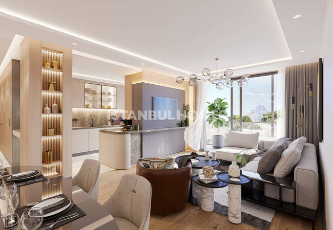 Sea View Apartments in Complex with Pool in Istanbul Tuzla 22