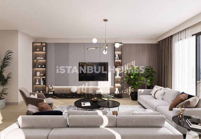 Appartements Avec Architecture Horizontale À Istanbul Uskudar 9