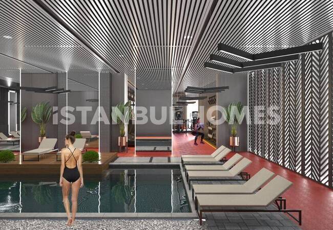 Investment Flats in Comprehensive Project in Istanbul Kagithane 16