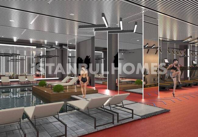 Investment Flats in Comprehensive Project in Istanbul Kagithane 17