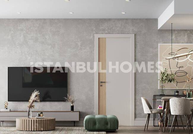 Immobilien In Einem Komplex Mit Sicherheit In Istanbul 7