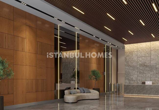 Immobilien In Einem Komplex Mit Sicherheit In Istanbul 14