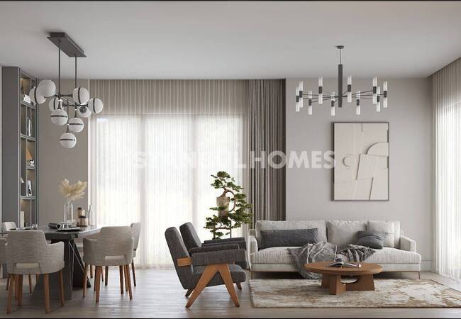 Immobilien In Einem Komplex Mit Sicherheit In Istanbul 17